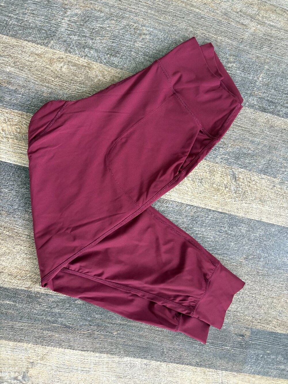 G Gradual Ladies Joggers- Burgundy- Large